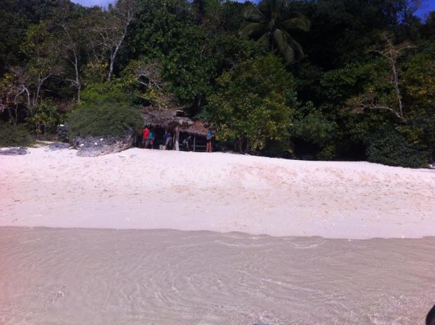 Our private beach - on the Coongoola boat trip