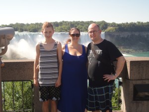 At Niagara Falls, July 2012 